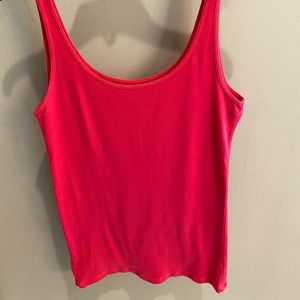 Loft red medium tank top